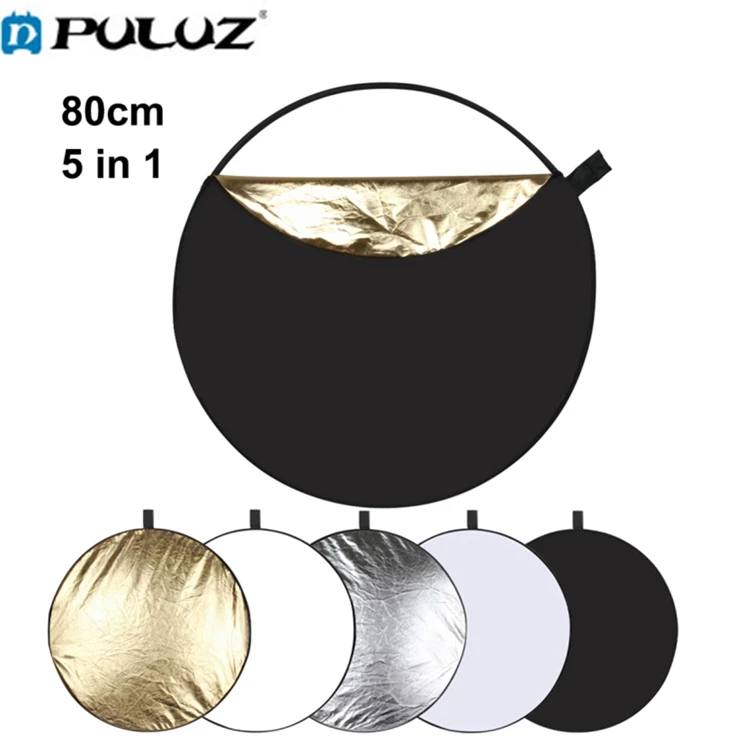 

Wholesale Price PULUZ  5 in 1 Folding Photo Studio Five Colors Reflector Board