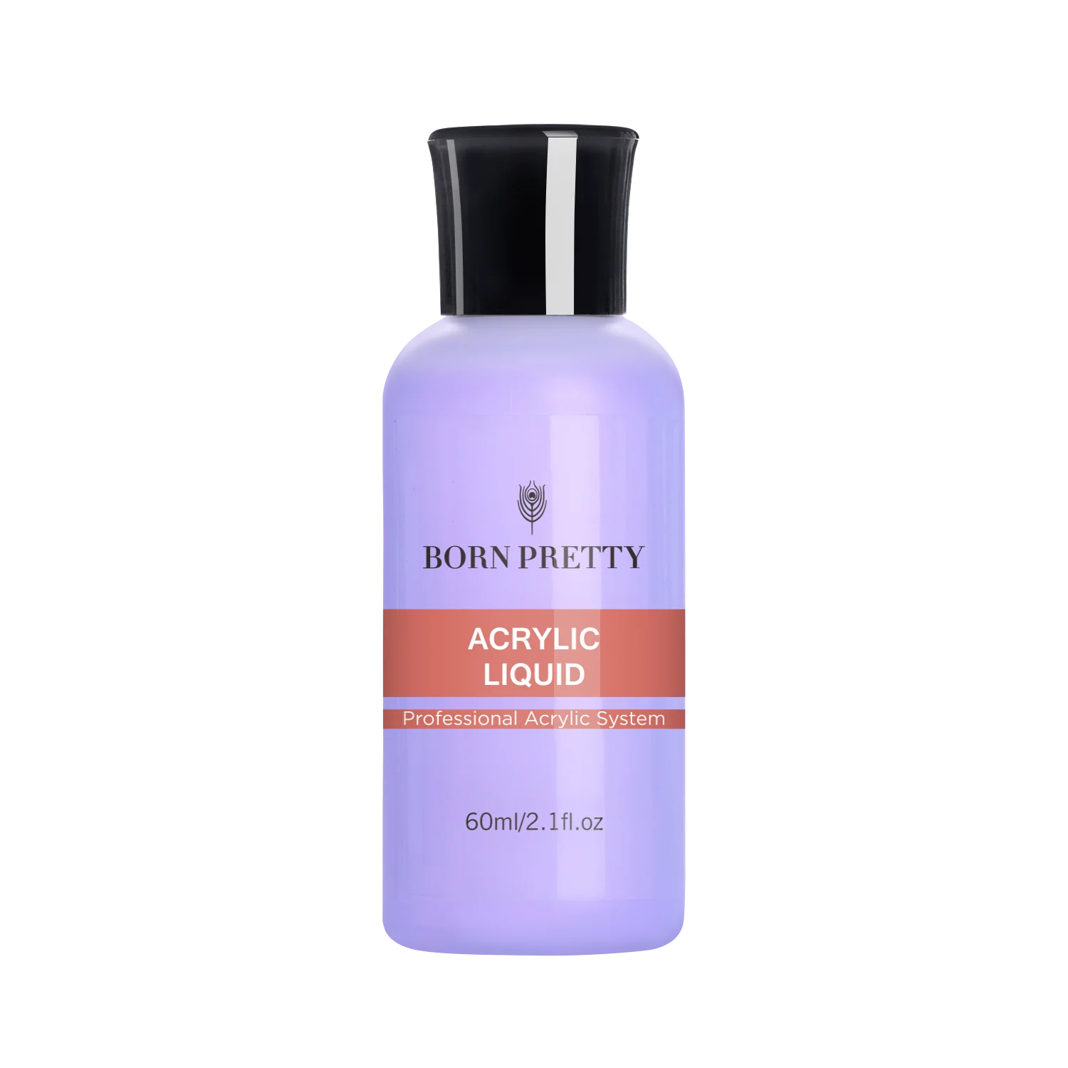 

BORN PRETTY 60ml Monomer Acrylic Powder Liquid for Nail Extension French Nail Carving, Clear