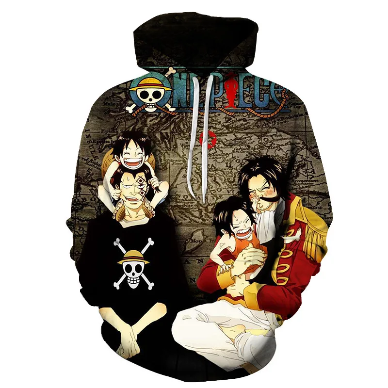 

Hot Anime 3D Print Hoodies Sweatshirts Men Autumn Winter Fashion Anime Hoodie Harajuku Streetwear Pullovers One Piece Hoodie, Customized color