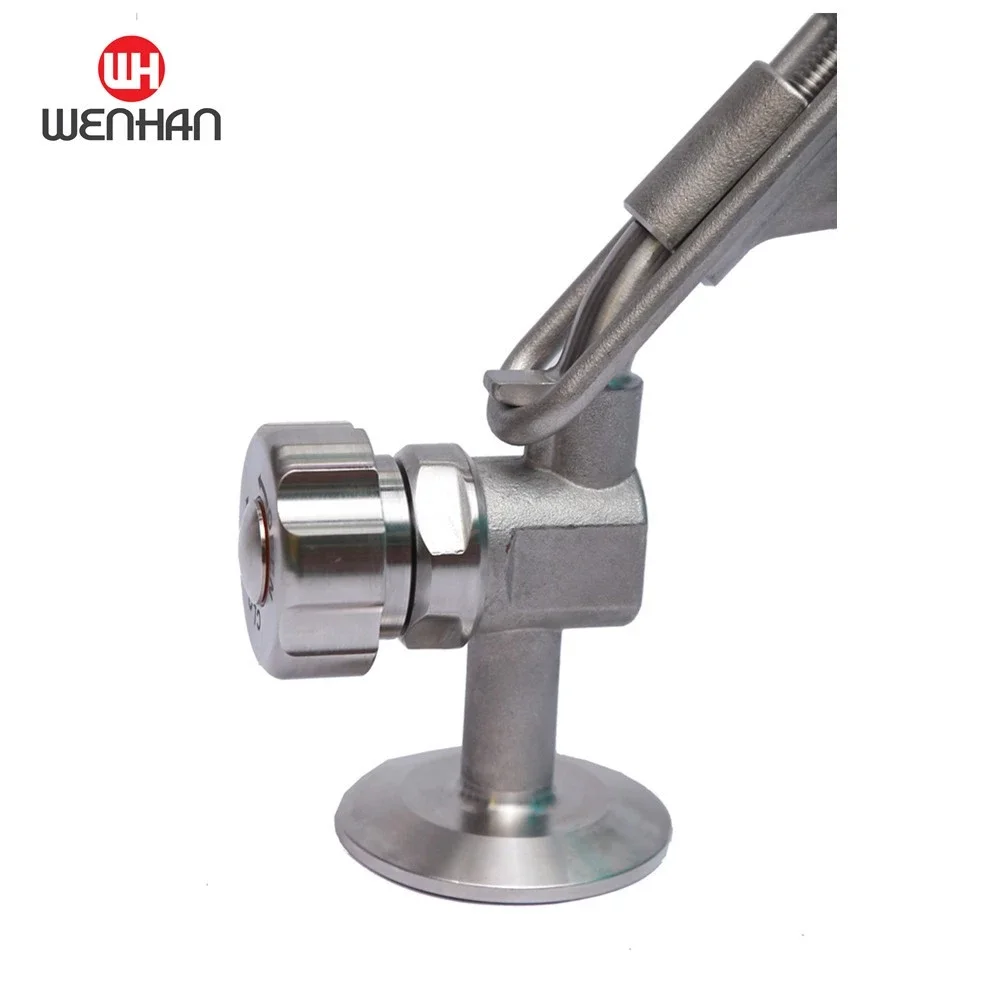 Stainless Steel Pig Tail Valve With Coil Braid Beer Equipment - Buy ...