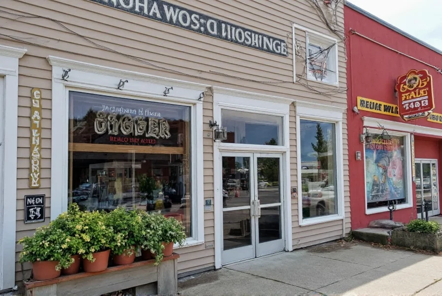 Fresh ginger root displayed at Anchorage grocery store