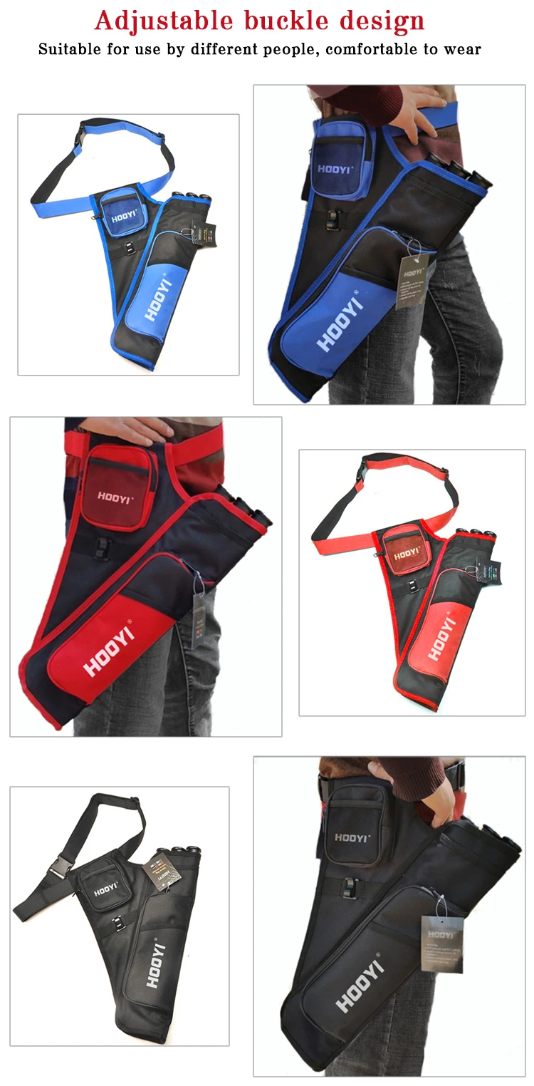 Quick Release Arrow Quiver Bag Compound Bow Holder Arrow Case Archery