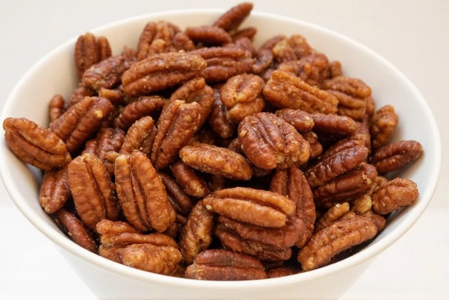 cinnamon candied pecans