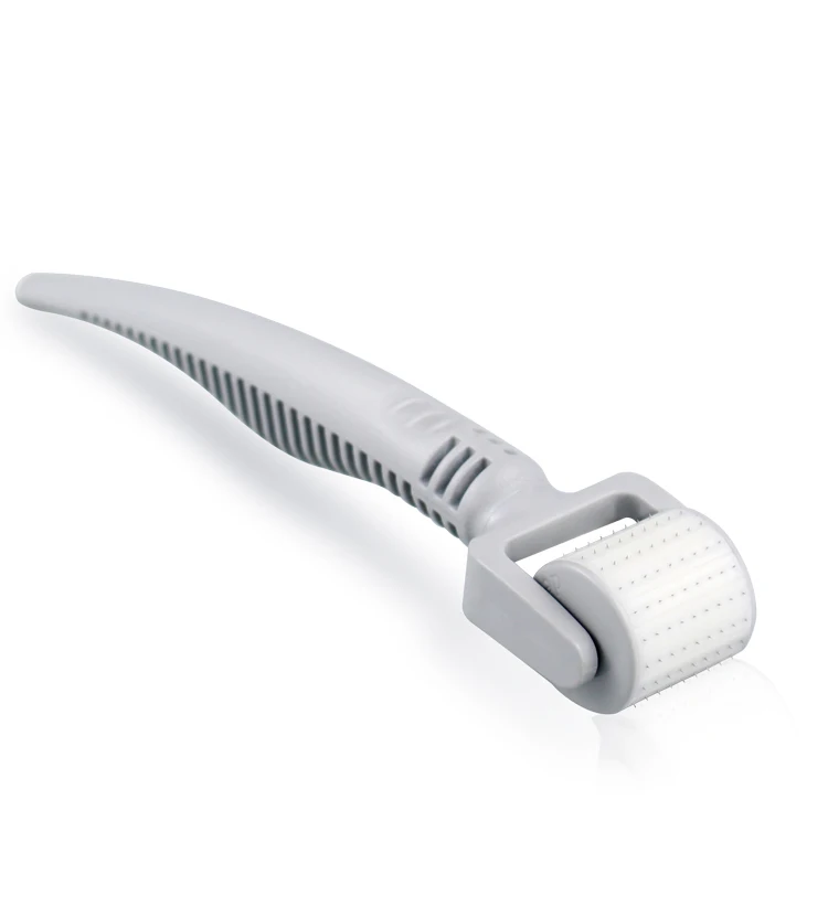 

wholesale price beauty roller derma 0.5mm dermaroller face hair growth micro needling therapy derma roller, Gray