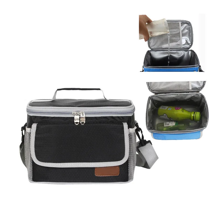 

OEM Factory Custom Outdoor Picnic Thermal Insulated Handle Tote Shoulder Cooler Lunch Bags For Kids Adults, Custom made