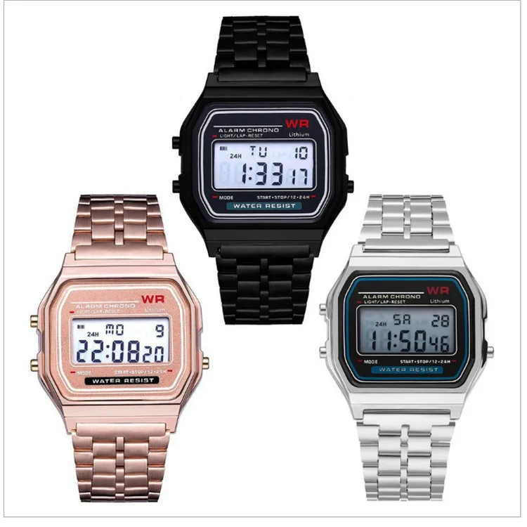 

2019 Hot sales Wholesales man metal watches clock stainless steel OEM watch men luxury Reloj bracelet Factory price watch