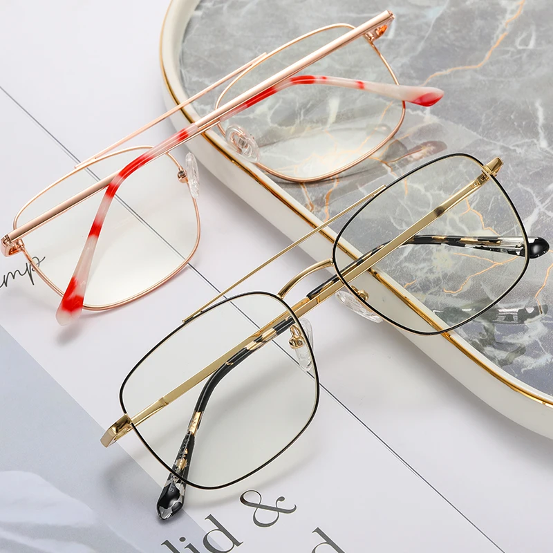 

M743 Fashion Women And Men Prescription Glasses High Quality Painting Eyeglass Frames OEM