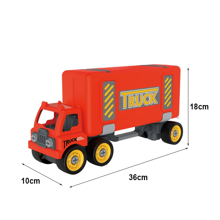 Hot selling Educational Toys Diy Truck Assembly Construction Truck Assembly Car For Children