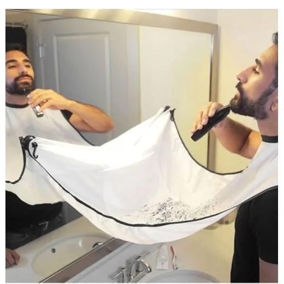 

HotSelling Beard Apron Beard Care Clean Gather Cloth Bib Facial Shave