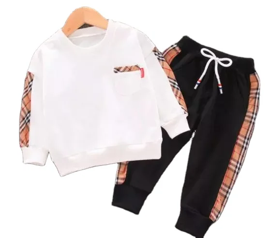 

China Kid Boy Sport Suits Cotton Child Clothes For Wholesale