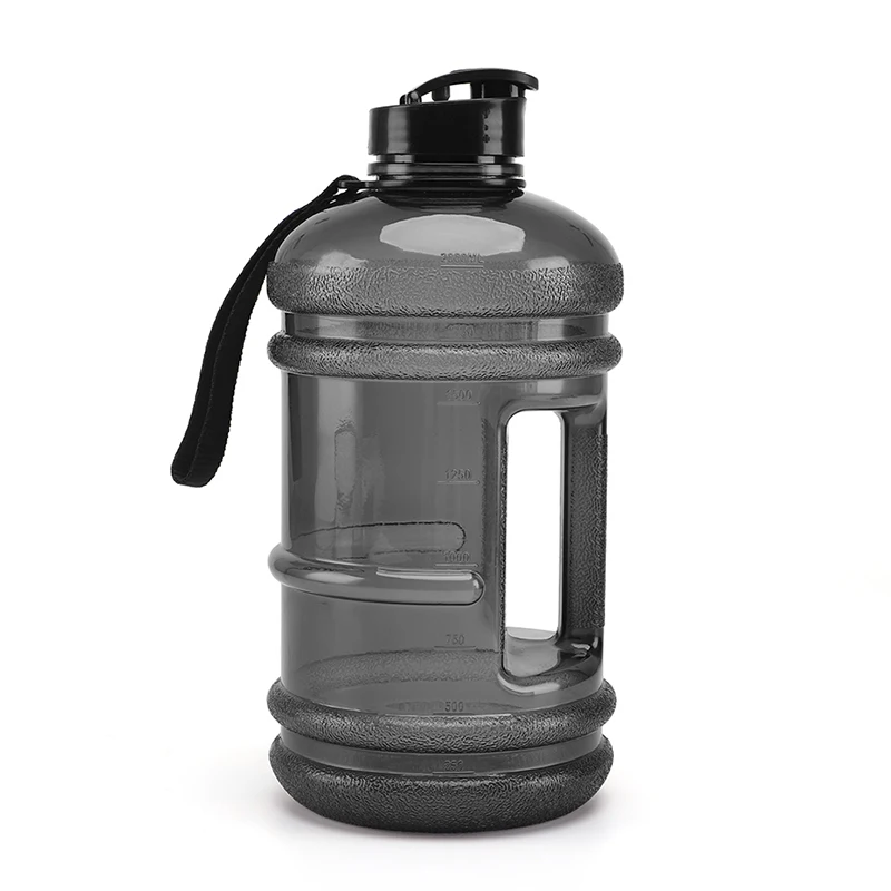 

2.2L Hot Sale Custom Logo BPA Free Gym Water Jugs Sports PETG Plastic Half 1/2 Gallon Water Bottle