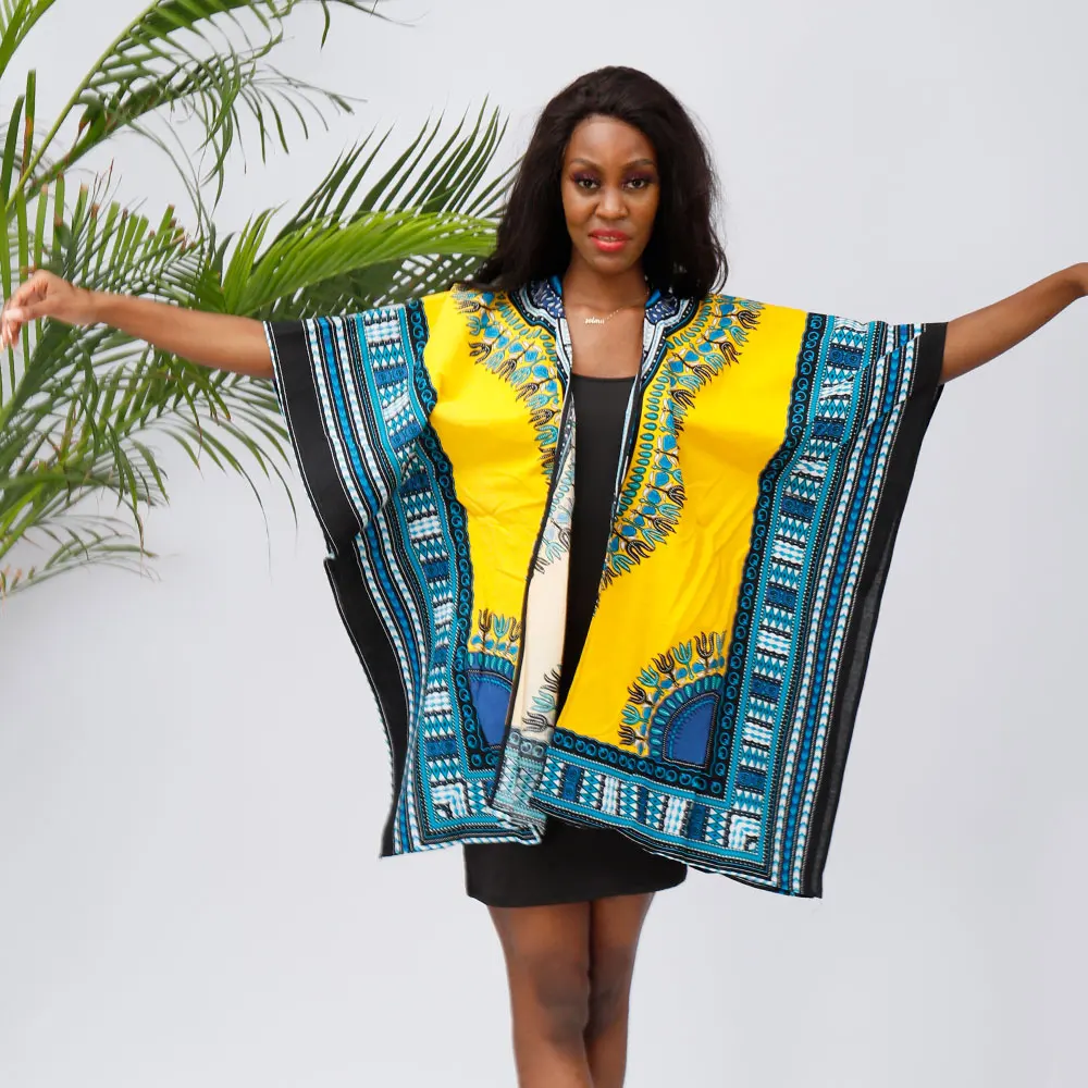

2021 OEM Wholesale Hot Selling High Quality African Style Women Shirt Dashiki Dress, Customized color