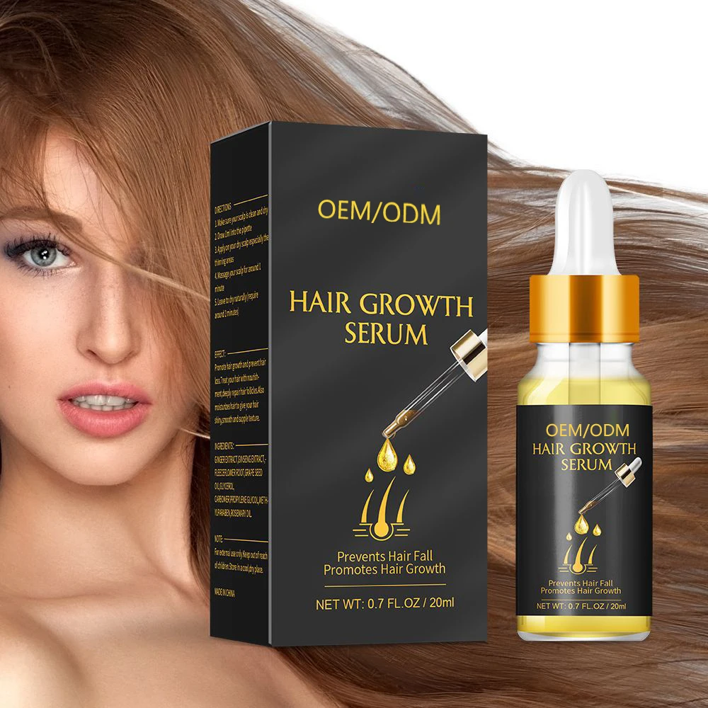 

Oem Ginger Organic Herbal Fast Andrea Private Label Natural Hair Growth Serum Hair Serum