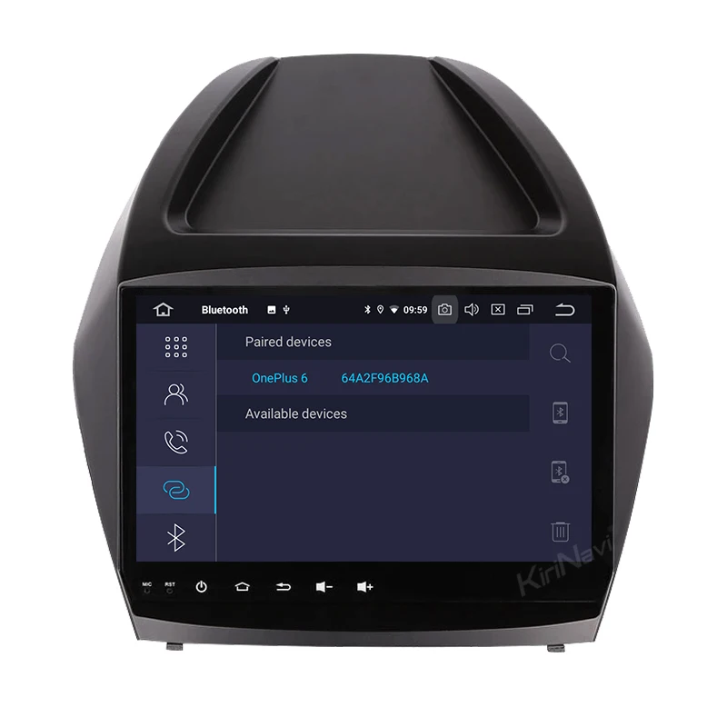 

KiriNavi Android 7.1 9'' car radio navigation system for Hyundai Tucson IX35 2009 - 2014 special car dvd player