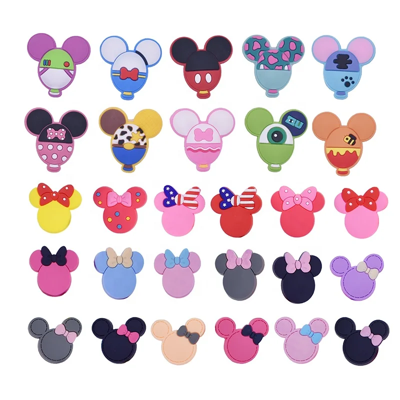 

XH-91 Balloons Design soft PVC rubber shoe charms