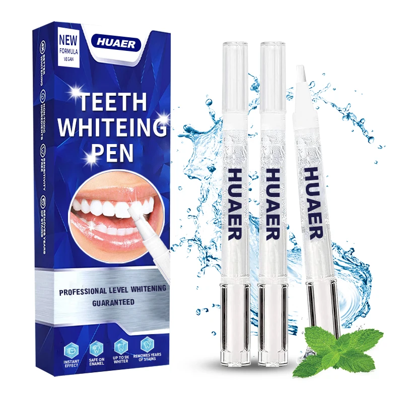 

Wholesale Dental Tooth Organic Instant Beautiful Smile 25% 35% 44% Hydrogen Peroxide White Gel Pens Teeth Whitening Pen Box