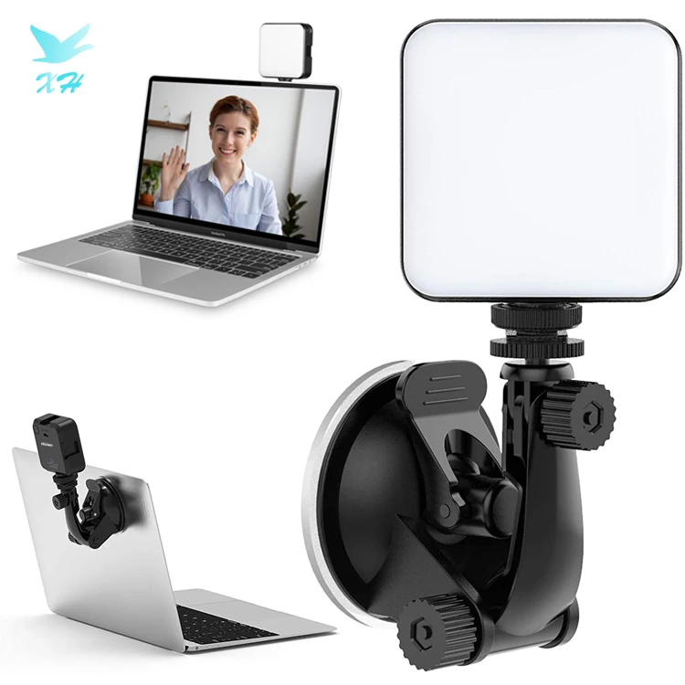

Adjustable Video Conference Lighting Panel Kit for Remote Working, Black
