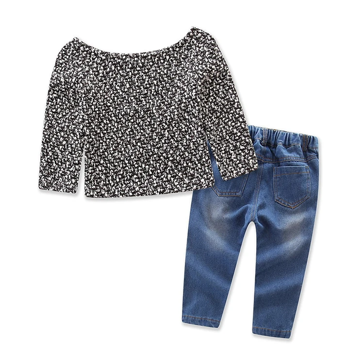 one shoulder tops kids