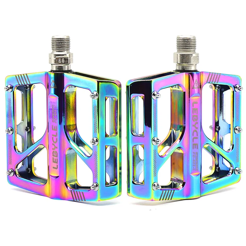 

Lebycle New Design Bike Accessories MTB Road bike Folding Cycling Pedals Aluminum Alloy Retro Pedals