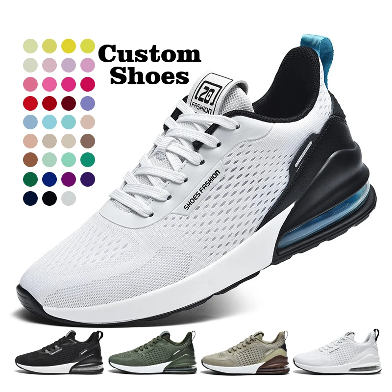 

Men's Casual Sport Shoes sneaker manufacturer small orders Breathable women customized running shoes size 46