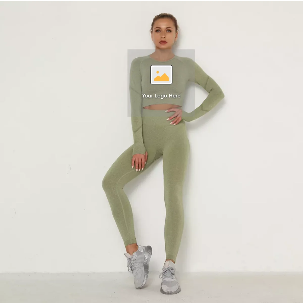 Long Sleeve Active Wear Women Yoga 