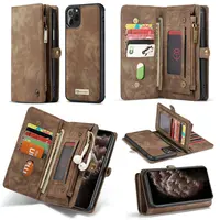 

CaseMe Luxury Cell phone For iPhone 6s 7 8 X Xr 11 Pro Max Leather Wallet Phone Case Accessories For iPhone 11 Leather Case