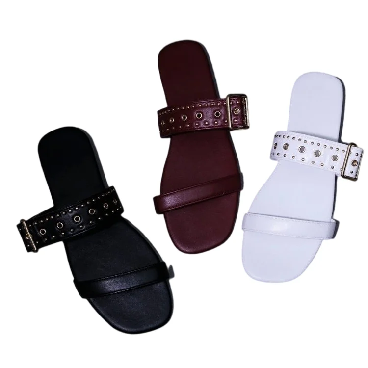 

Soft Comfortable House Slides 2 Straps Soft Faux Fur Slippers Fake Fur Slippers
