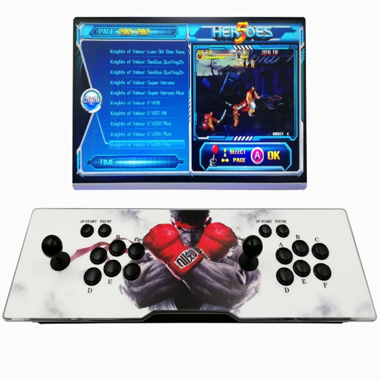 Retro Classic Pandora Box 9s 3d mini Arcade Video Game machine player console pandora box
