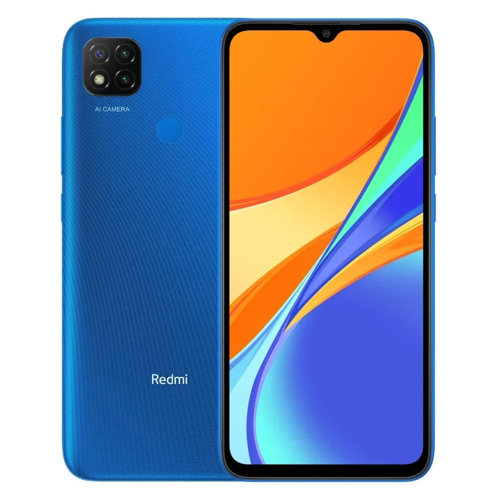 

Russian Version Redmi 9C 3GB 64GB Xiaomi Smartphone MediaTek Helio G35 13MP Quad Camera 5000mAh 6.53 Inch Android Smartphone