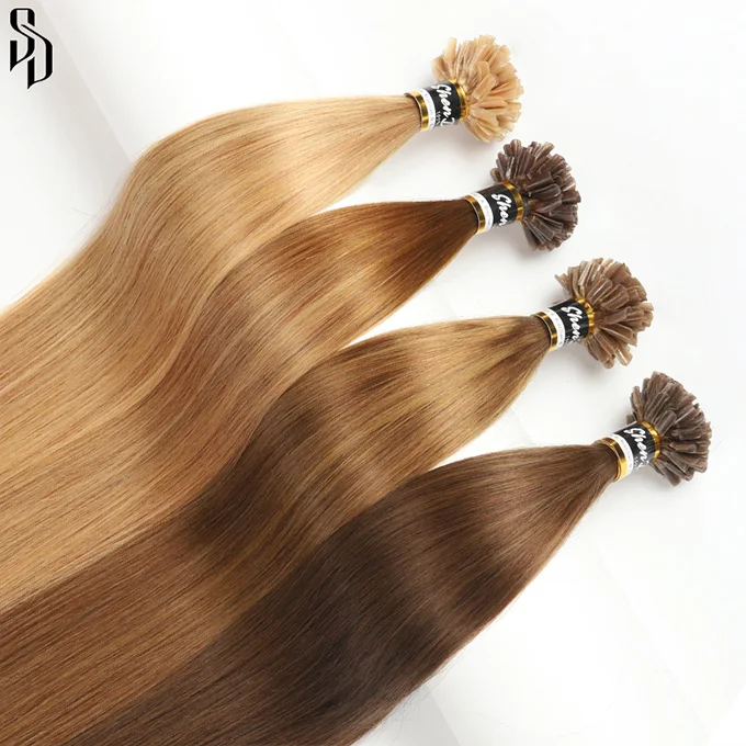 

Wholesale cuticle aligned virgin human hair invisible u-tip hair keratin u tip bonds remy hair burmese u tip extensions vendors