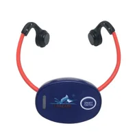 

New Swimming Training Communication FM Transmitter Walkie Talkie Bone Conduction Technology Waterproof headphone for Swimming