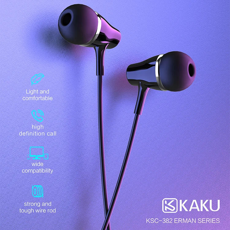 China supplier promotional The Cheapest gift plastic mobile headphones earphone Music Earphone with micro - ANKUX.COM