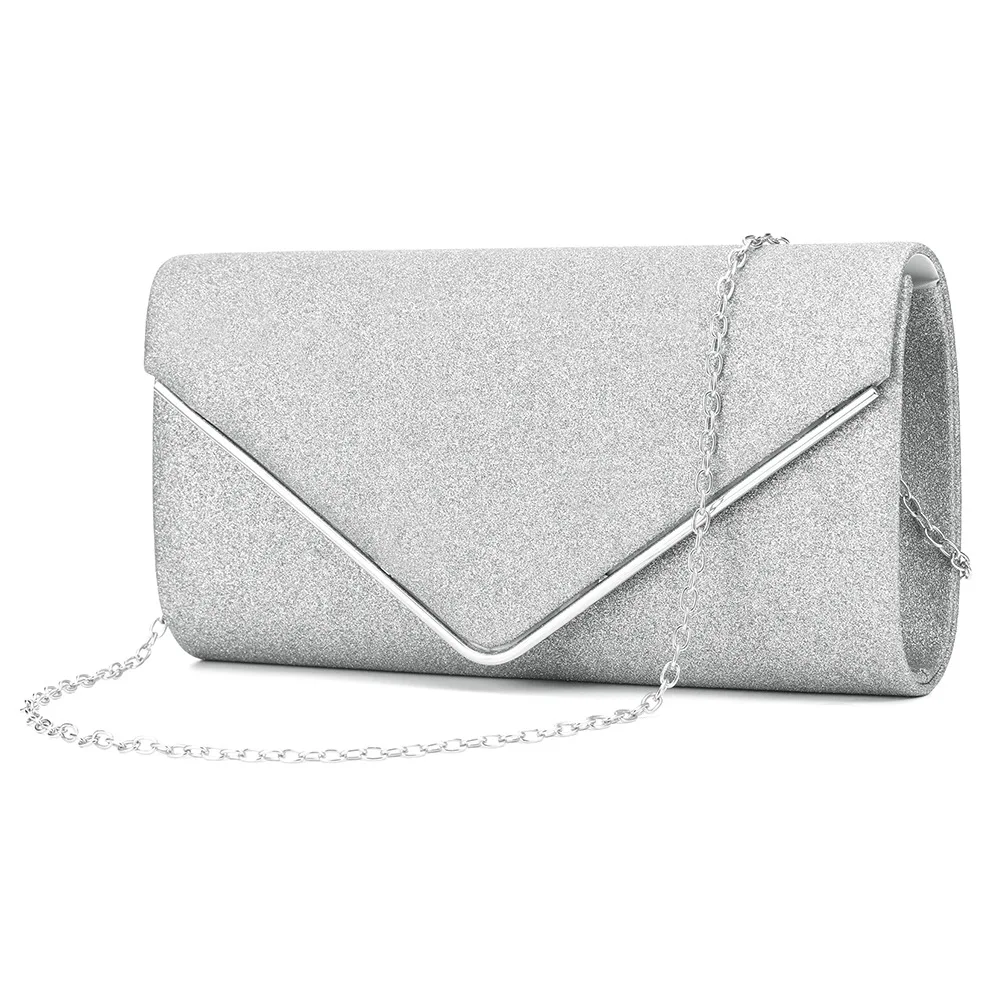 

Flap Dazzling Envelope Wedding Bag pochette de soiree Women Ladies Sparkling Party Evening Bags