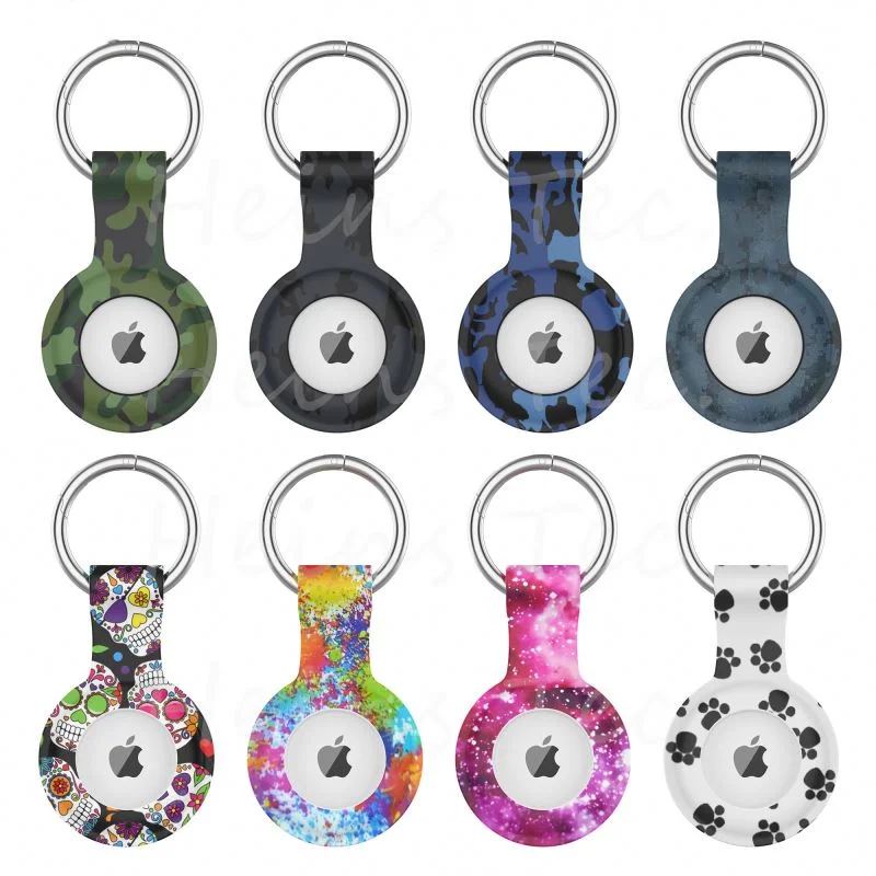 

Logo Customized silicone keychain airtag airtag loop silicone esr cloud silicone airtags