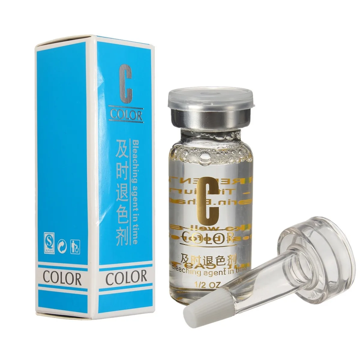 

Prompt fading agent tattoo correcting fluid