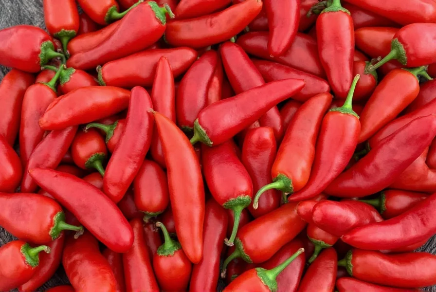 Small red peppers