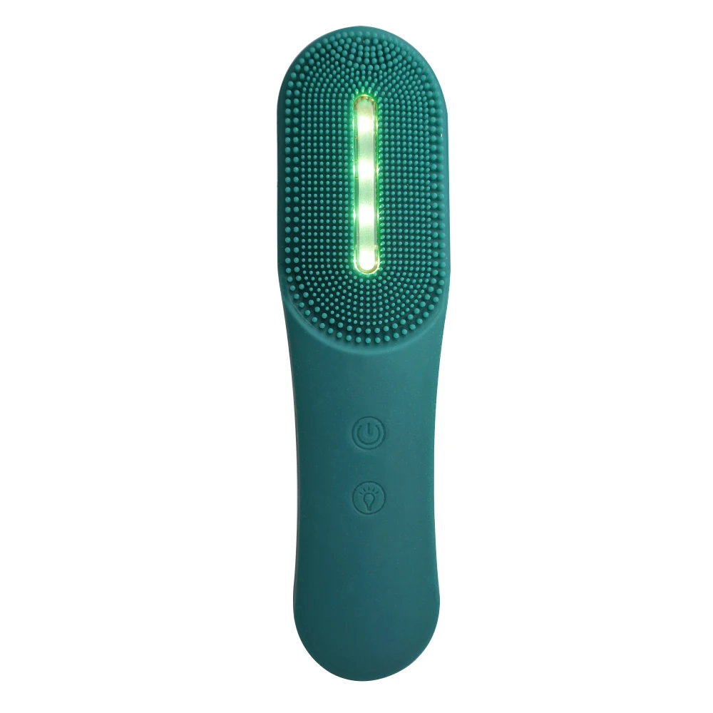 

Beauty Personal Care Electric Facial Cleaning Steamer Machine Ultrasonic Led Light Scrub Silicon, Pink, green, red, blue
