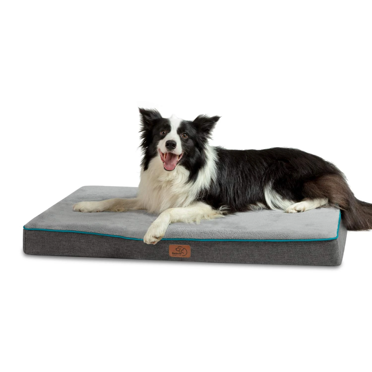 

Plush Flannel Fleece Pet Bed Mat Removable Washable Cover Memory Foam Waterproof Orthopedic Dog Bed for Dog, Customized color