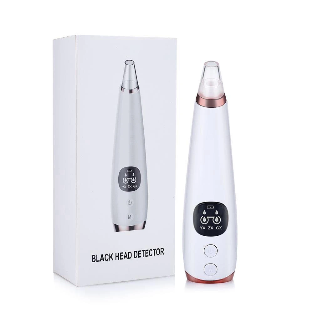 

Private Label Portable Electric Suction Blackhead Remover Vacuum Acne Removal Instrument Pore Cleaner Facial Cleansing Machine