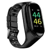 Heart Rate Monitor Smart Wristband AI Smart Watch with Earphone Earbuds Watch