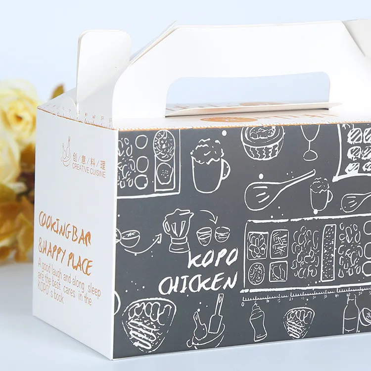 Cookie Box Dividers Gift Fancy Cookie Packaging Food Grade Cardboard