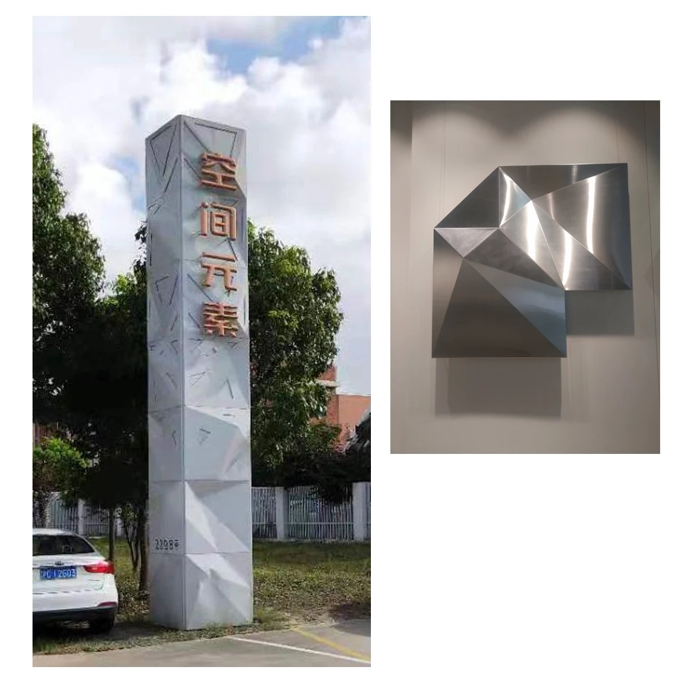 
Outdoor or Indoor Architectural Design Aluminium 3D Wall Panel for Building Curtain Wall or Ceiling System 