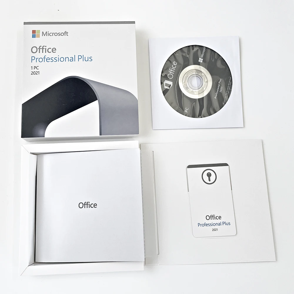 Office 2021 Pro Plus DVD Box O