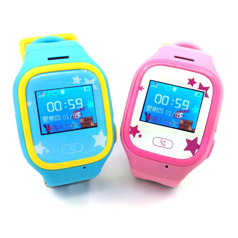 

Child GPS Watch 2019 Newest Model GPS Kids Smart Watch SOS For IOS Android Smartphone