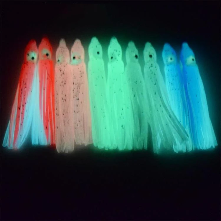 

octopus minnow hard bait luminous squid lead octopus soft bait