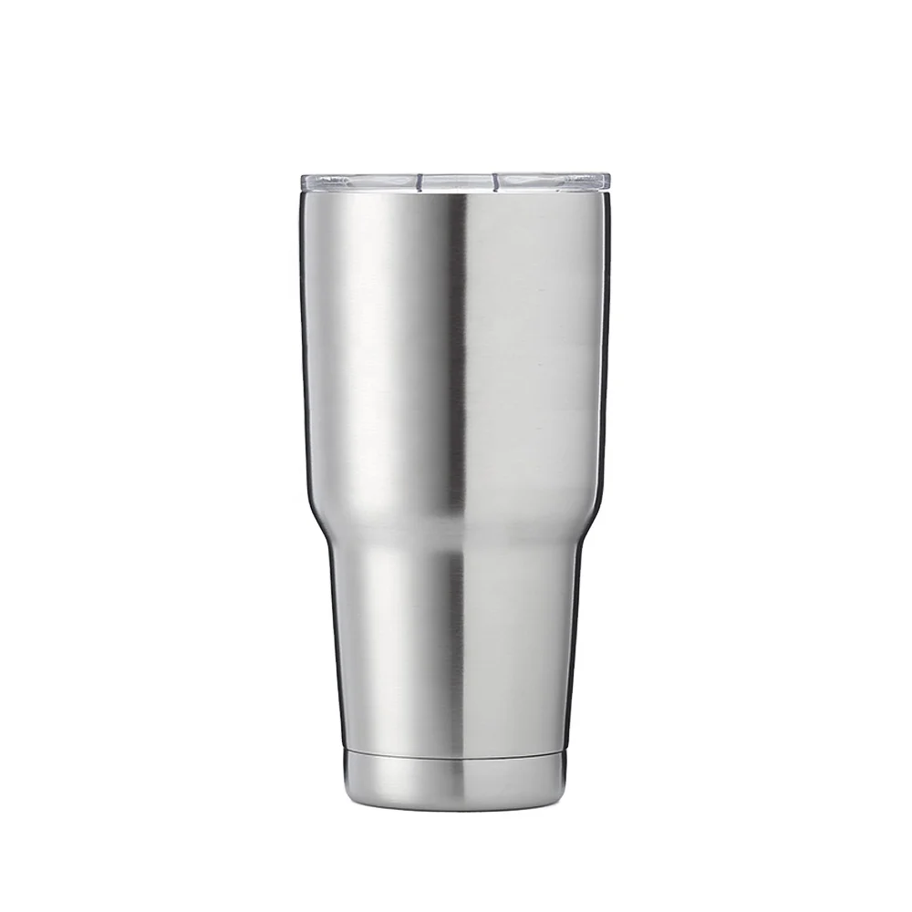 

30 oz Stainless Steel Double Wall Beer Tumbler With Lid And Straw, Customized color