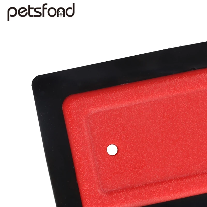 

Pet Hair Remover for Car Seat Soaf MG5s Portable Lint Removal, Red+black