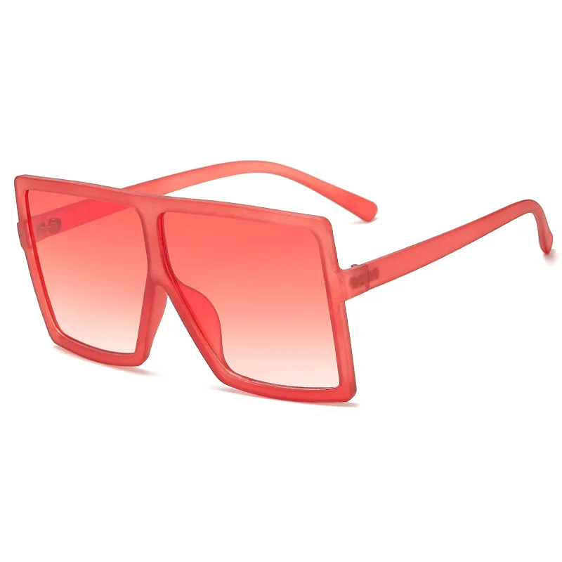 

2021 New Fashion Hot Sell Oversized Big Square Women Sunglasses Eyewear Trendy Sun Shades UV400 Wholesale