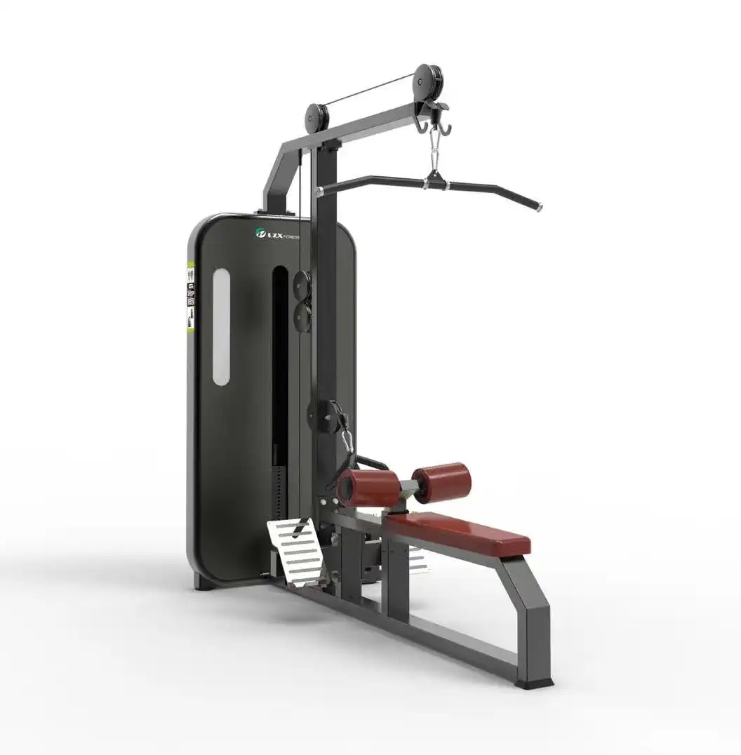 

Shandong Lzx gym fitness equipment pin loaded equipment lat pulldown &low row dual equipment, Optional