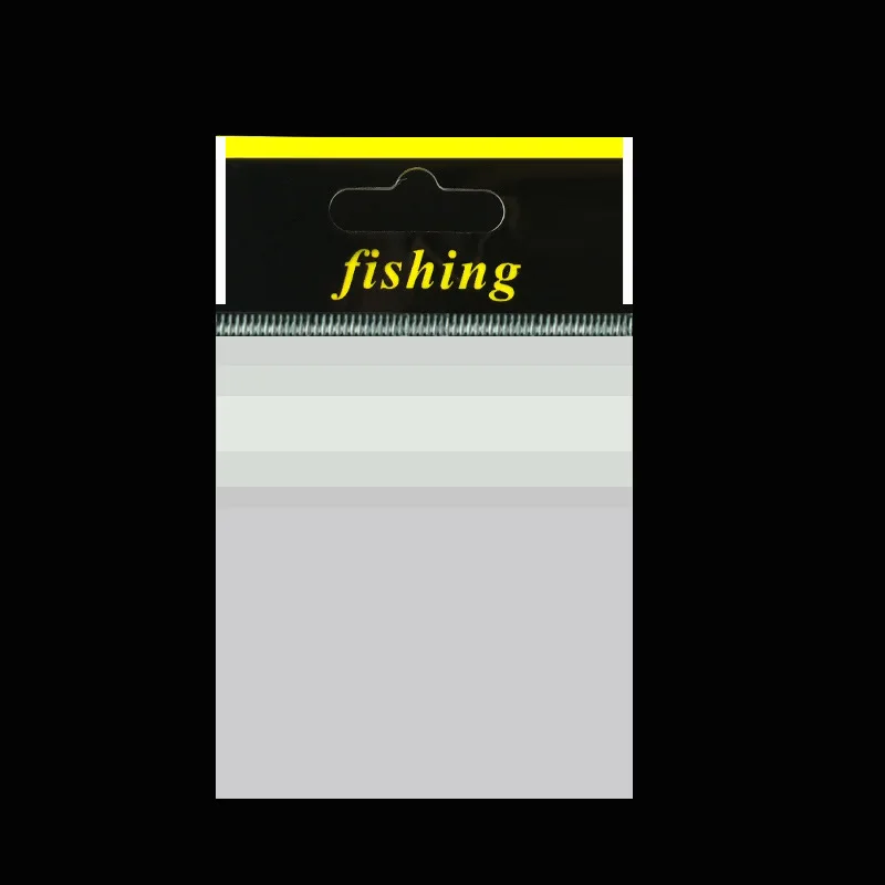 

Wholesale multi size plastic aluminum foil OPP Fishing Packaging Bags for fishing accessories